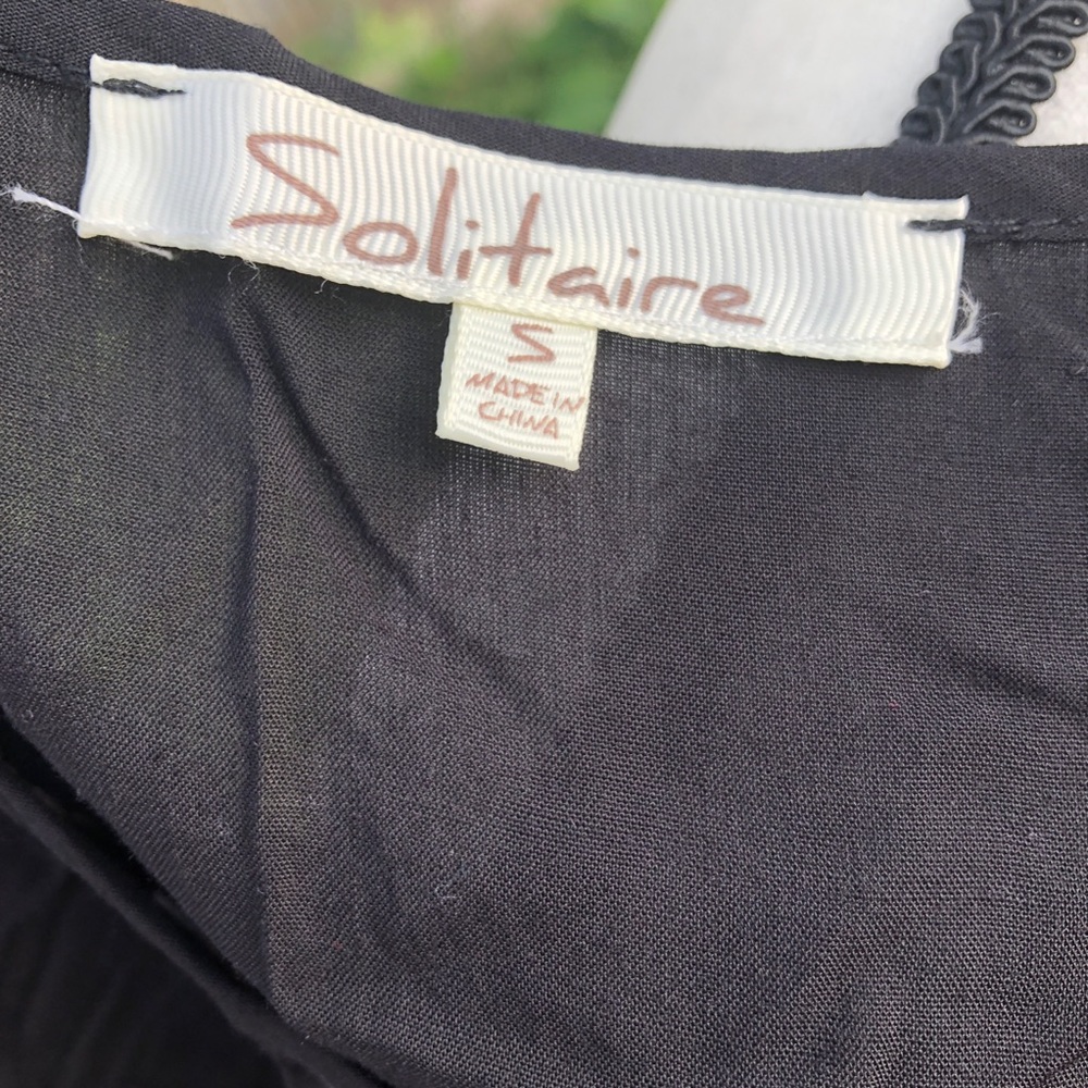 🌵Solitaire Small Boho Threaded Geometric Blouse - Picture 7 of 7